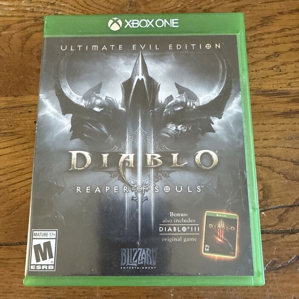 Blizzard Diablo III: Reaper of Souls Ultimate Evil Edition Xbox One No Manual